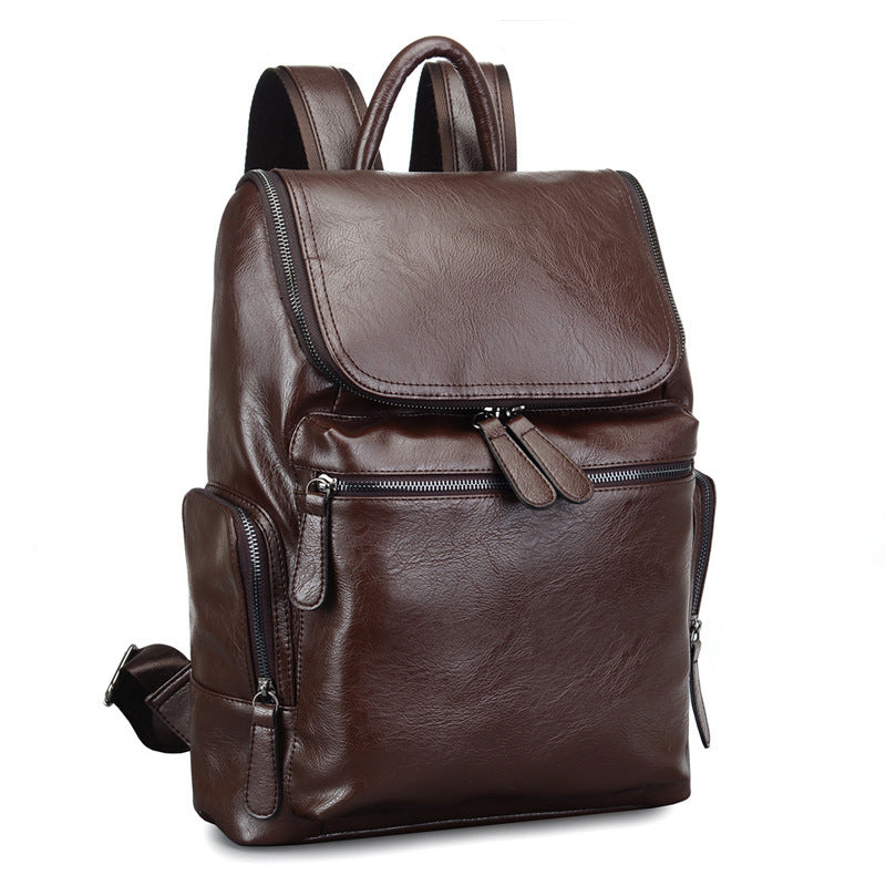 Factory wholesale 2021 new men's bags, shoulders back, Korean Style Men's backpack, large capacity for a generation