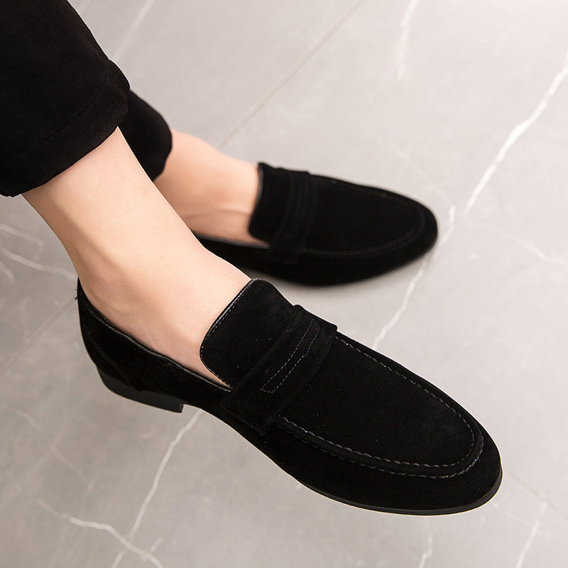 New Men's Suede Slip-on Casual Leather Shoes